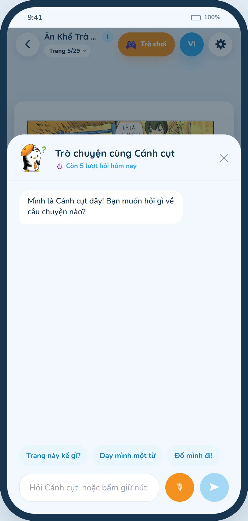 Gia sư Cánh cụt